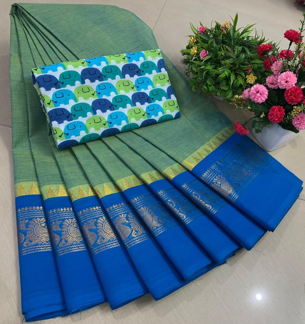 Chettinad Cotton sarees