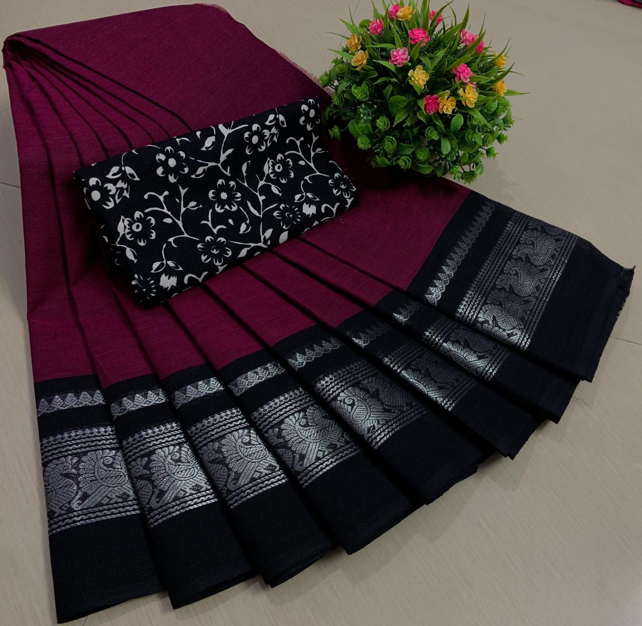 Chettinad Cotton sarees