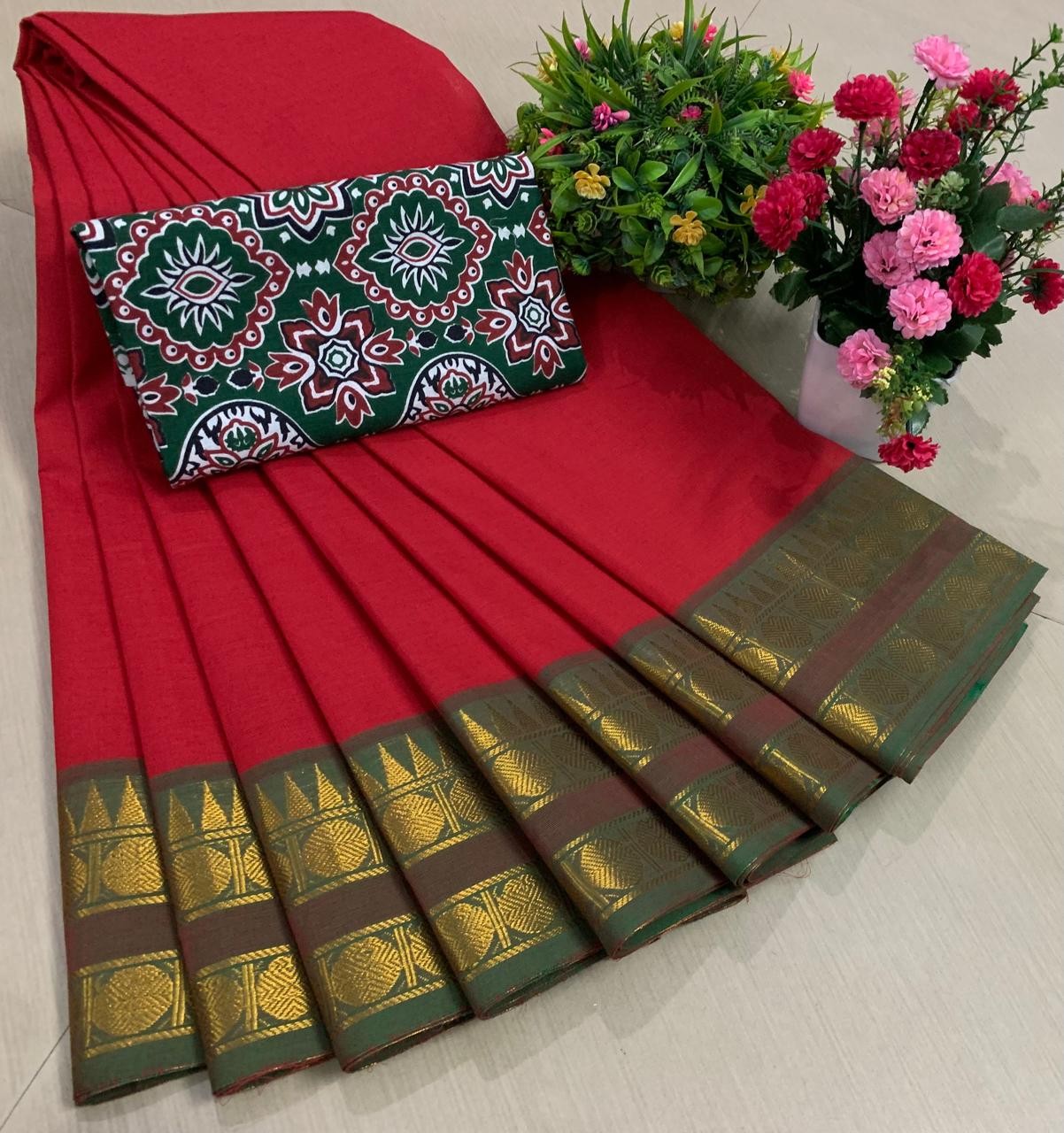 Chettinad Cotton sarees