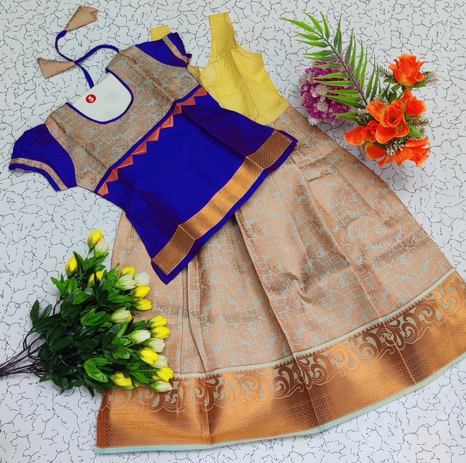 Kids Pattu pavadai