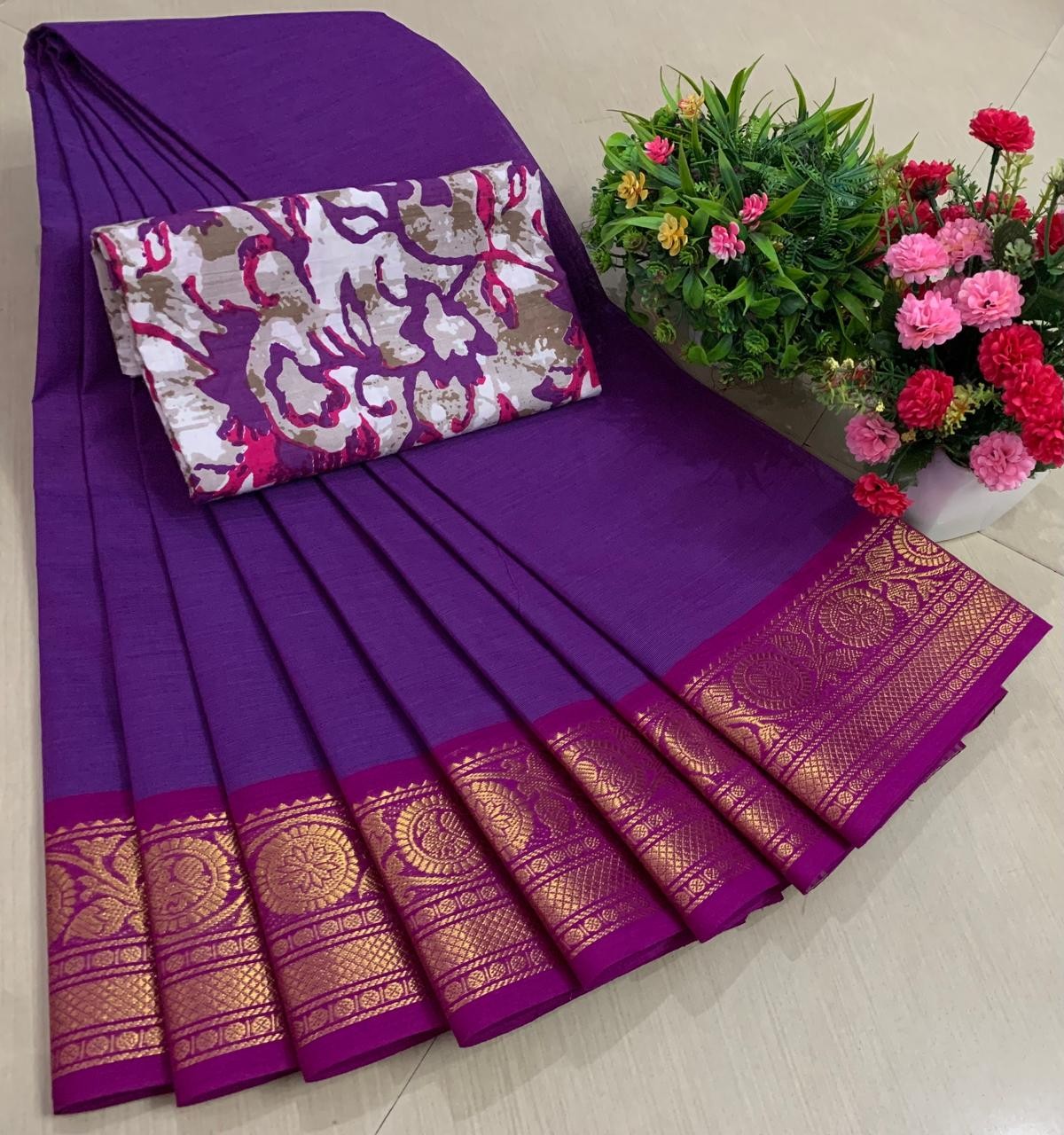 Chettinad Cotton sarees