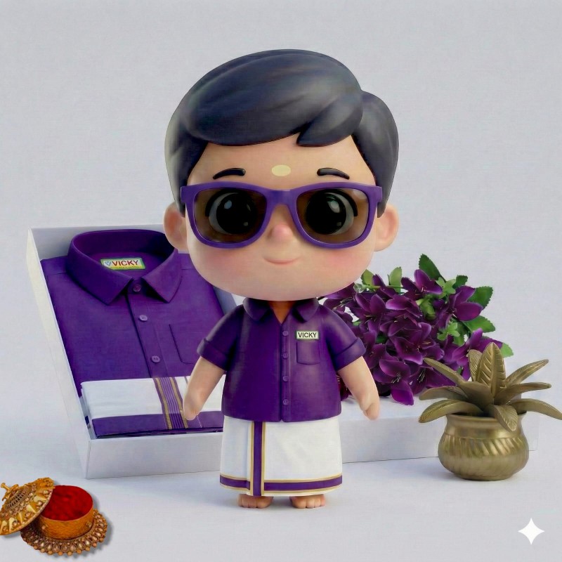 Kids Dhoti set