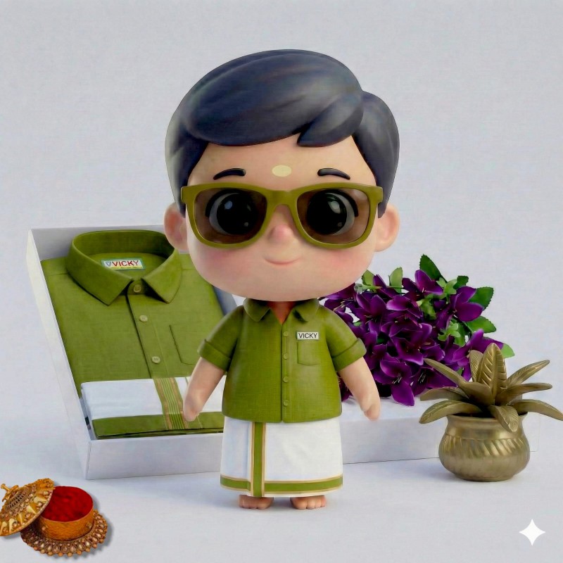 Kids Dhoti set