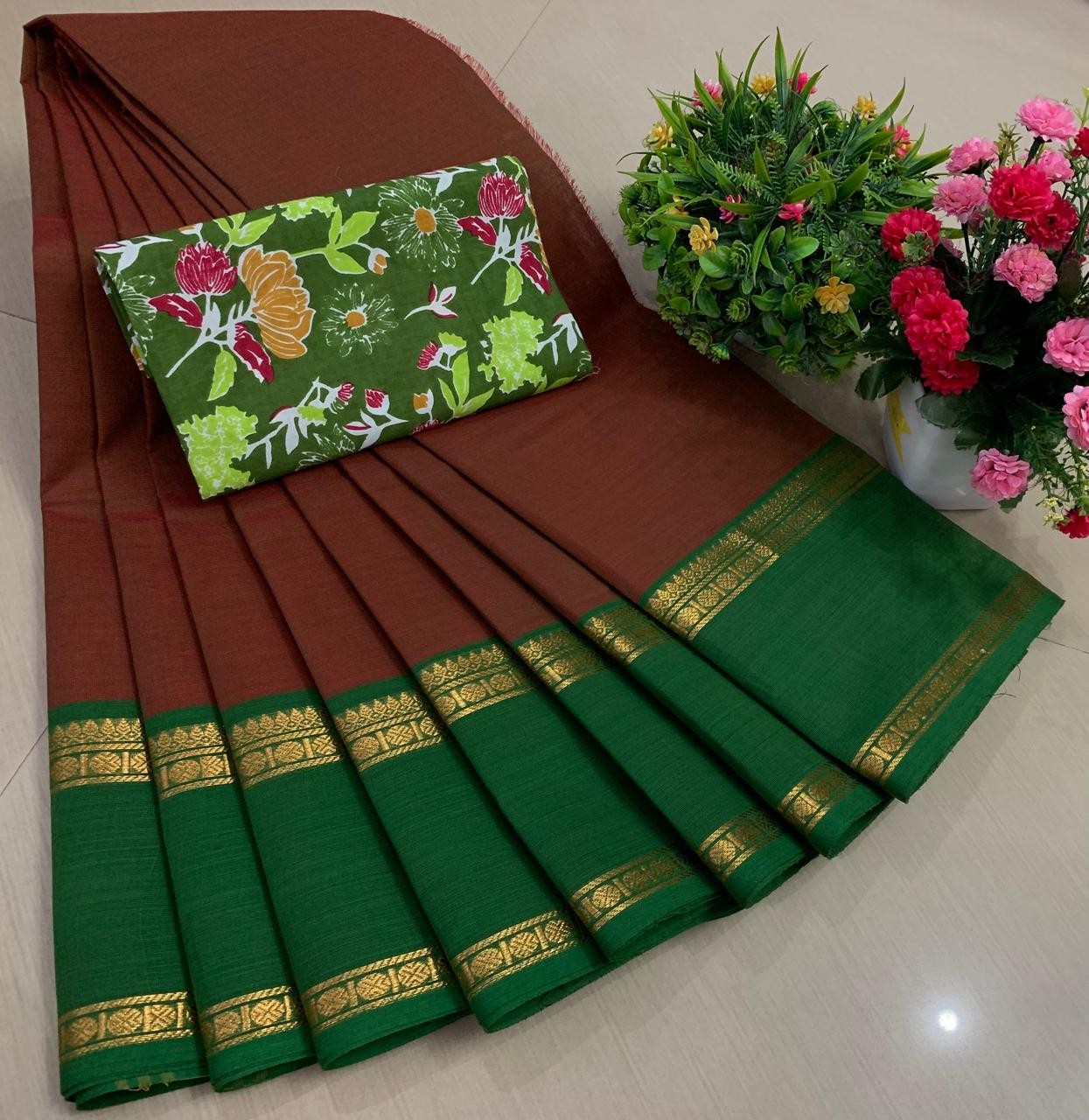 Chettinad Cotton sarees