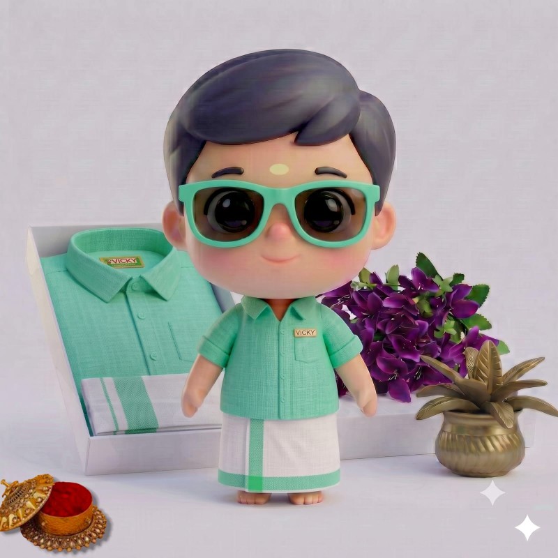 Kids Dhoti set