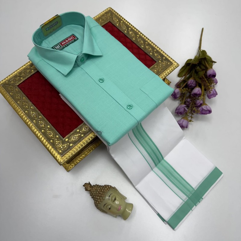 Cotton Matching Vesti shirt