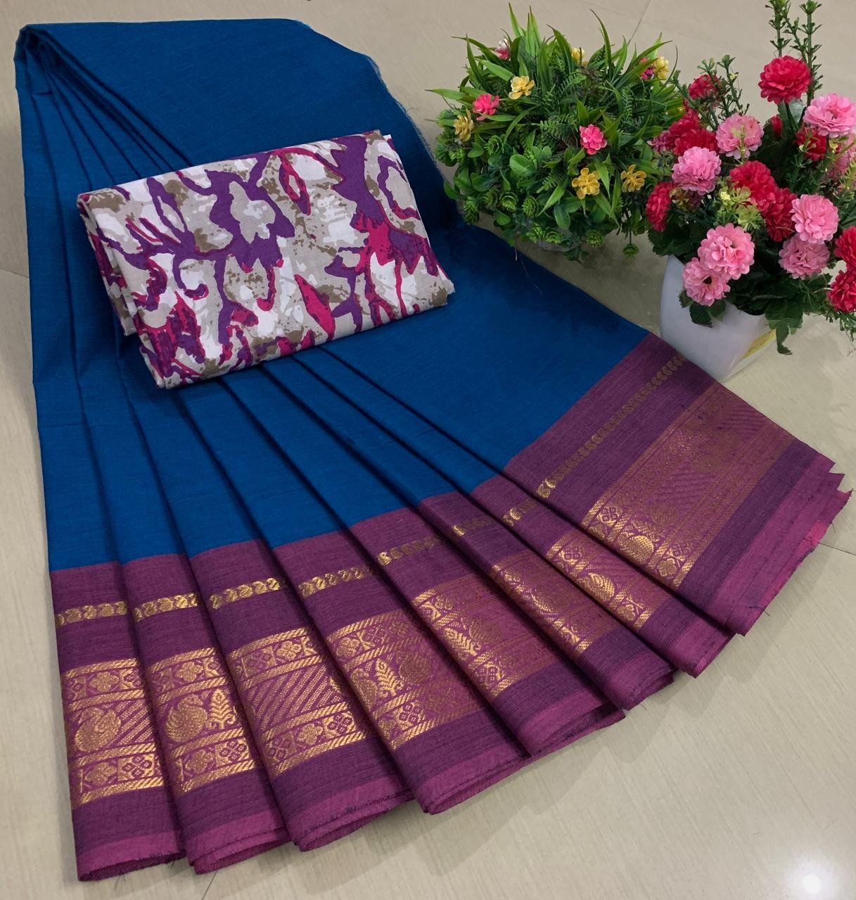 Chettinad Cotton sarees